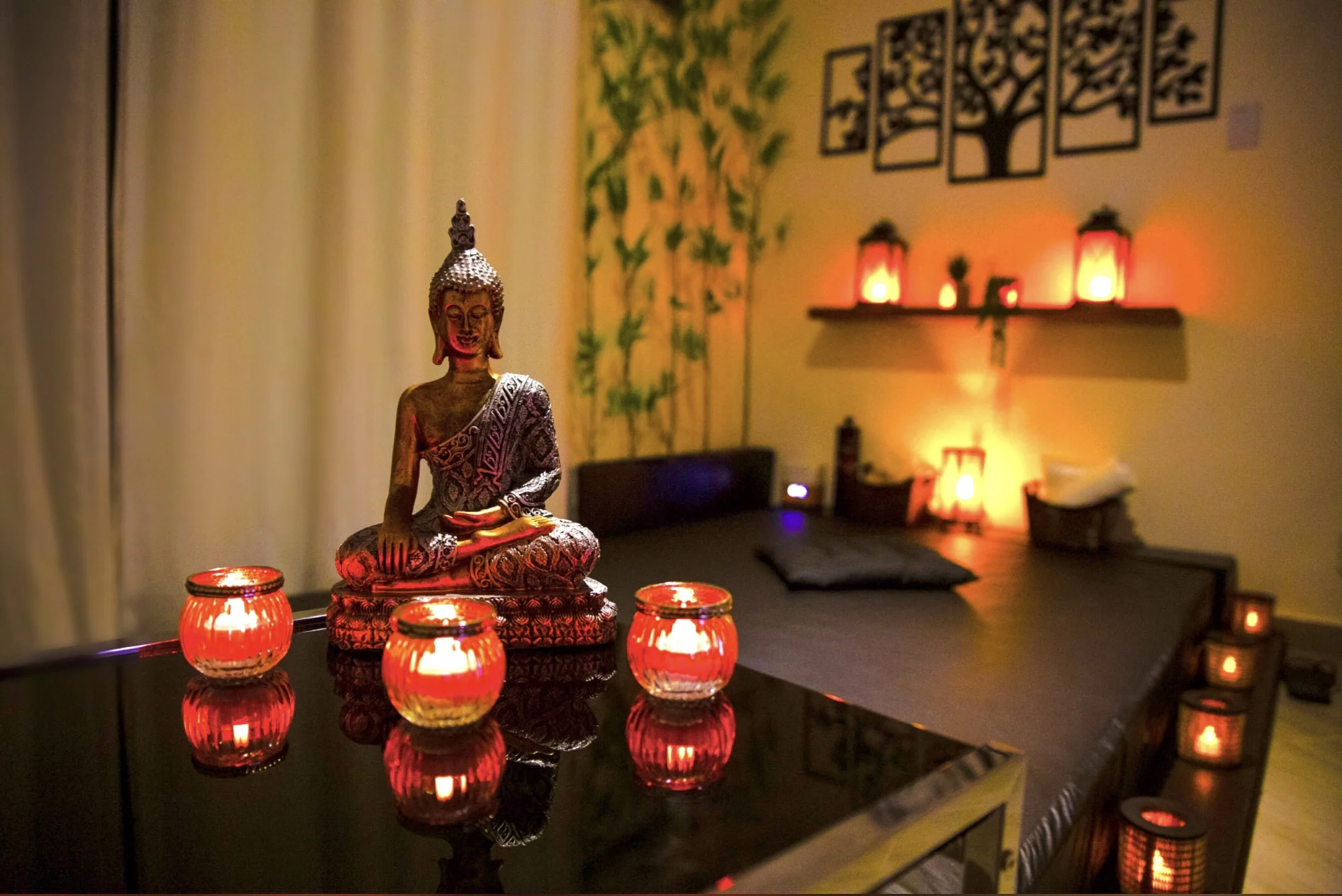 Espaço de massagem na Barra da Tijuca