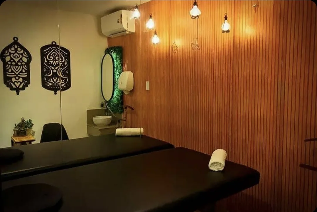 Sala privativa de massagem na Barra da Tijuca